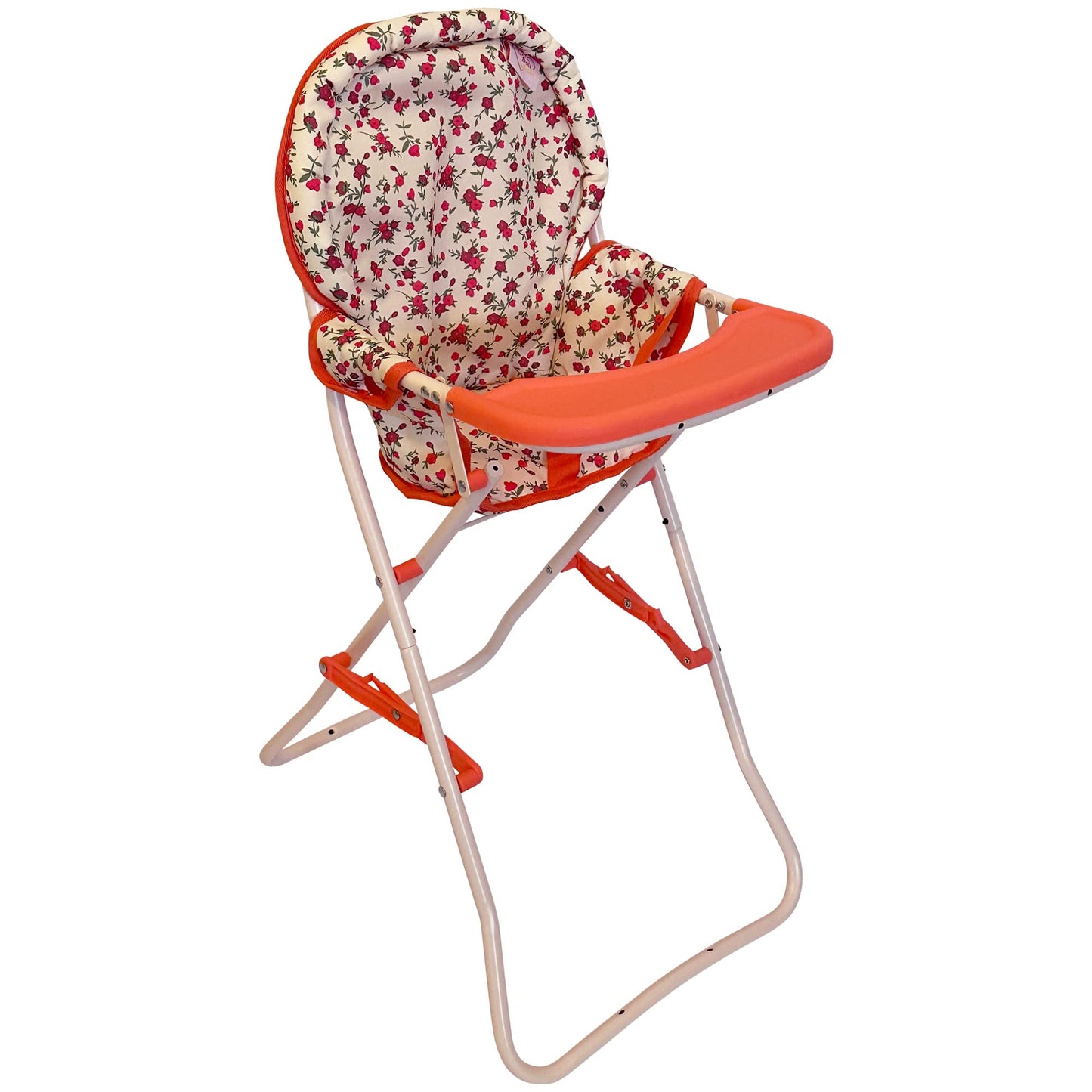 The New York Doll Collection Baby Doll High Chair, Toy High Chair For Baby Doll, Baby Toy Highchair Doll Chair, Baby Doll Accessories, Baby Doll Furniture, 18'' Doll Accessories