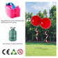 Oupking Giant Thick Balloons 36 Inch Magenta Big Round Latex Balloons 6 Packs For Party Decorations