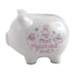 Baby Essentials My First Piggy Bank, Baby'S First Piggy Banks For Boys And Girls (Pink)