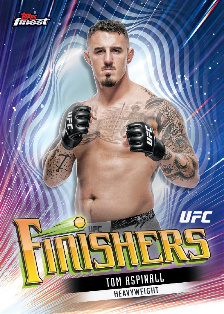 2024 Topps Finest Ufc - Mega Trading Card Box (1 Autograph Per Mega Box)