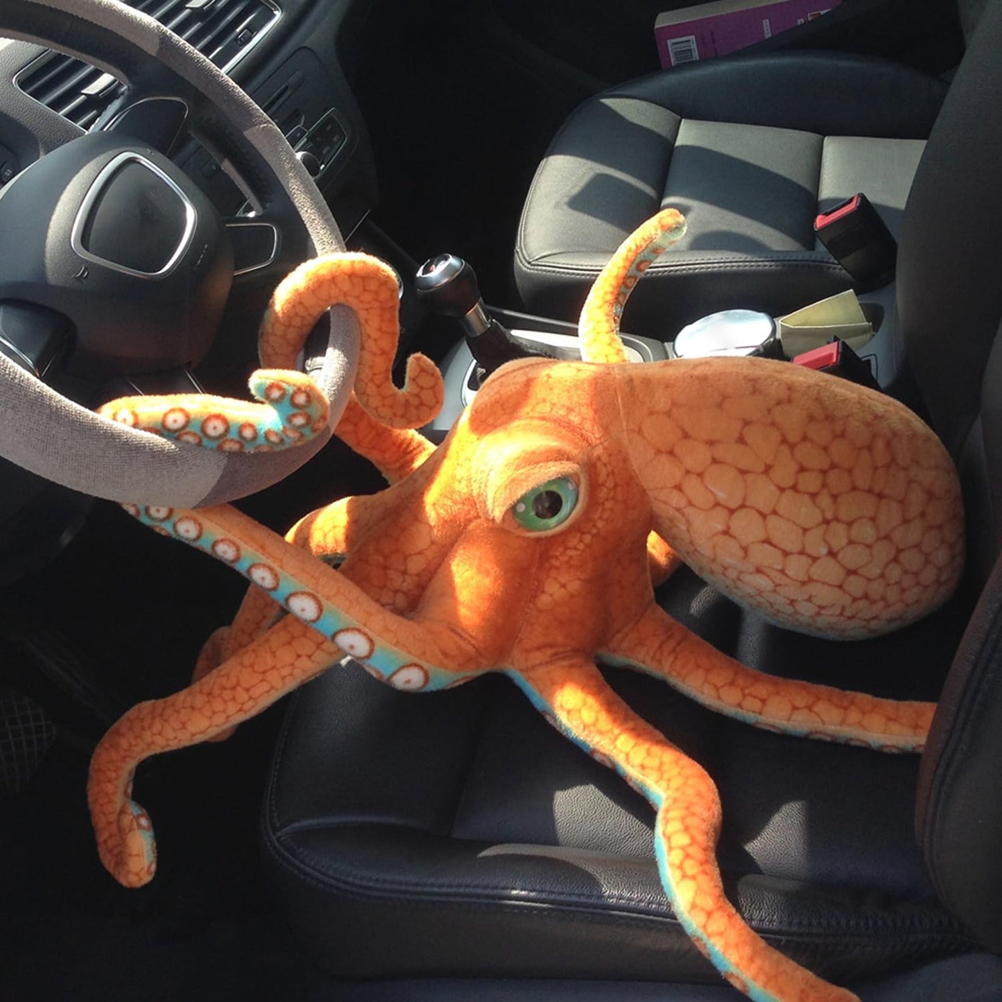 Erdao Realistic Octopus Plush,Giant Stuffed Marine Animals Toy Gifts For Kids (31.4 Inch)