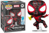Funko Marvel Miles Morales Spider-Man Pop! Vinyl Bobble-Head, Limited Edition Art Series, Multicolor, Model FUN68250