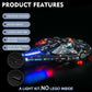 Brickbling Led Light Compatible With Lego The Dark Falcon, Creative Lighting Compatible With Lego 75389-No Model (Classic Versio