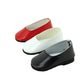 American Fashion World Red  White  and Black Flats for 18-Inch Dolls | 3 Pack | enhanced Quality & Trendy Design | Dolls Shoes | Shoe Fashion for Dolls for Popular Brands