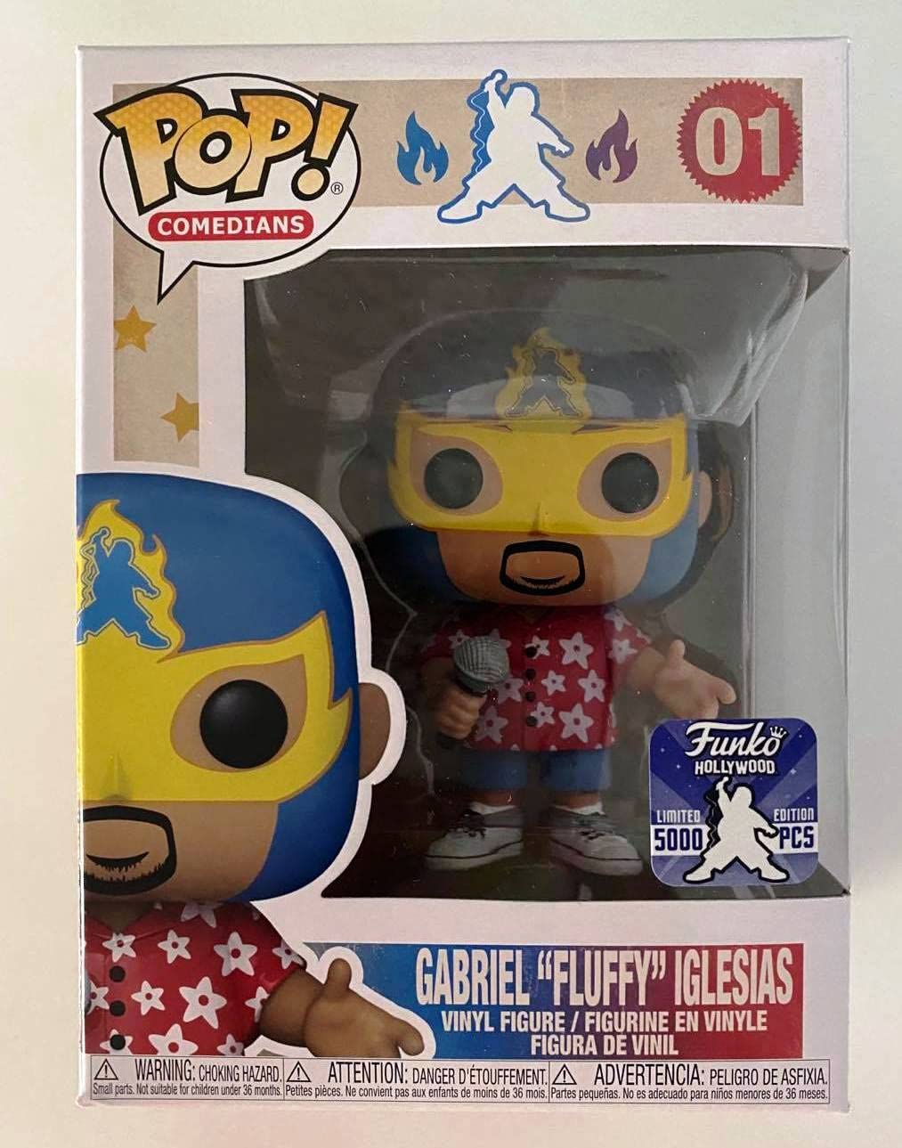 Pop! Funko Gabriel Fluffy Iglesias Hollywood Exclusive Le 5000