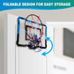Loiley Basketball Hoop Indoor For Kids Adults With Scorer With 2 Scoring Methods, Door Room Basketball Mini Hoop With 3 Batterie