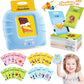 Besite Toys Flash Cards For Kids Talking English Words Preschool Reading Early Talking Toy