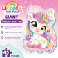 45 Piece Unicorn Floor Puzzle, Large Special Shapes Puzzles For Kids Ages 3-5, Toddler Floor Puzzles For Kids Ages 4-8, 4 Year Old Girl Gifts Toys For Birthday, Halloween, Christmas