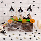 200 Pieces Miniature Halloween Decorations Tiny Resin Insect Mini Spiders Mini Bats Mini Snakes Halloween Miniatures For Crafts