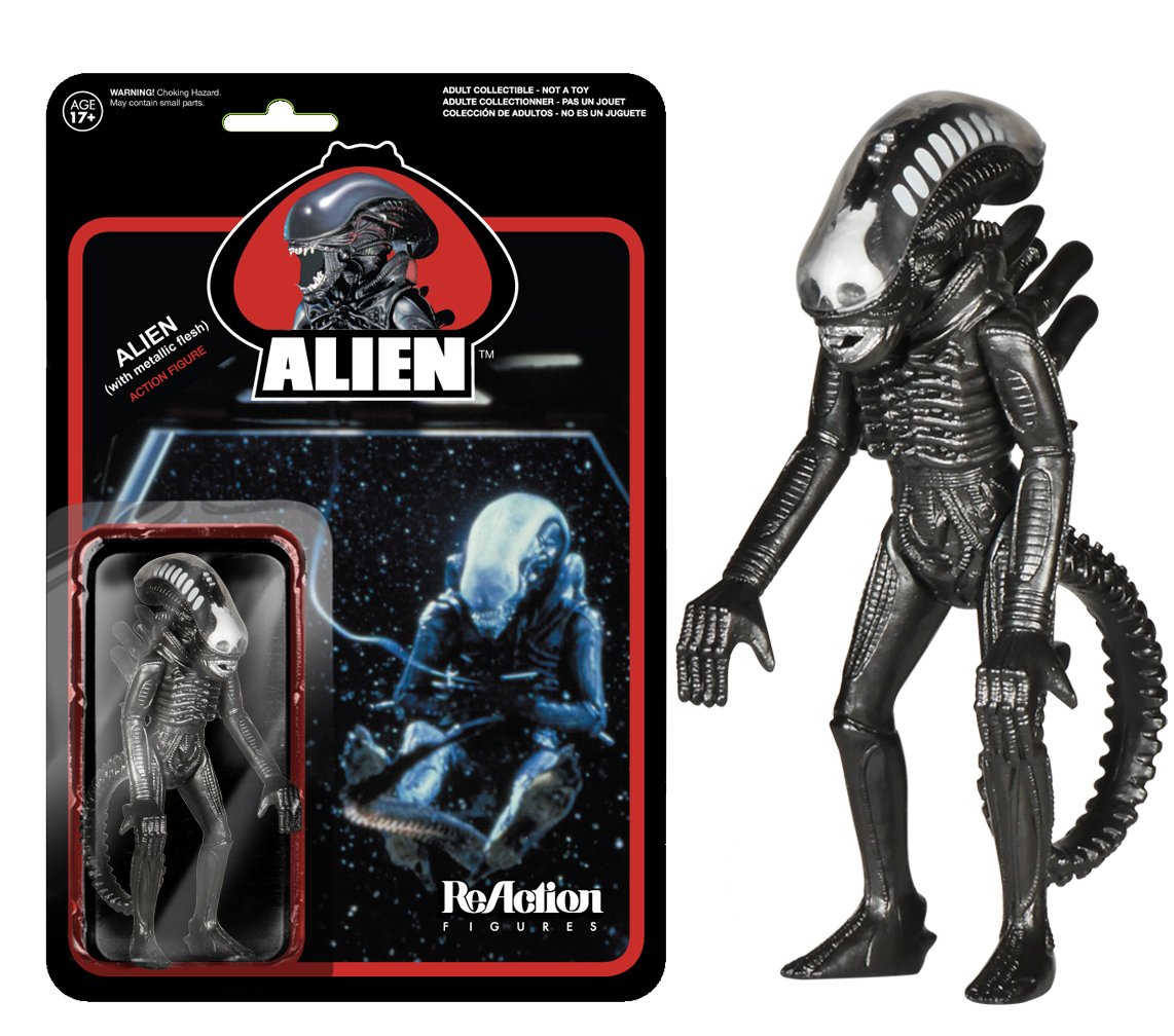 Funko Reaction: Alien Metallic Action Figure – Toytooth