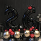 40 Inch Black 26 Number Balloons Giant 26 Or 62 Balloons Black Birthday Balloons 26Th Or 62Th Birthday Anniversary Events Party