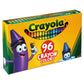 Crayola 520096 Classic Color Crayons in Flip-Top Pack with Sharpener, 96 Colors
