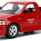 Jada Toys Fast & Furious 1:24 Die-Cast Car, Brian's Ford F-150 SVT Lightning, Red, Model 99574, One Size