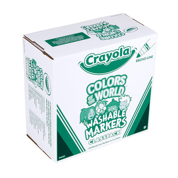 COLORS OF WORLD MARKERS CLSPK 240CT