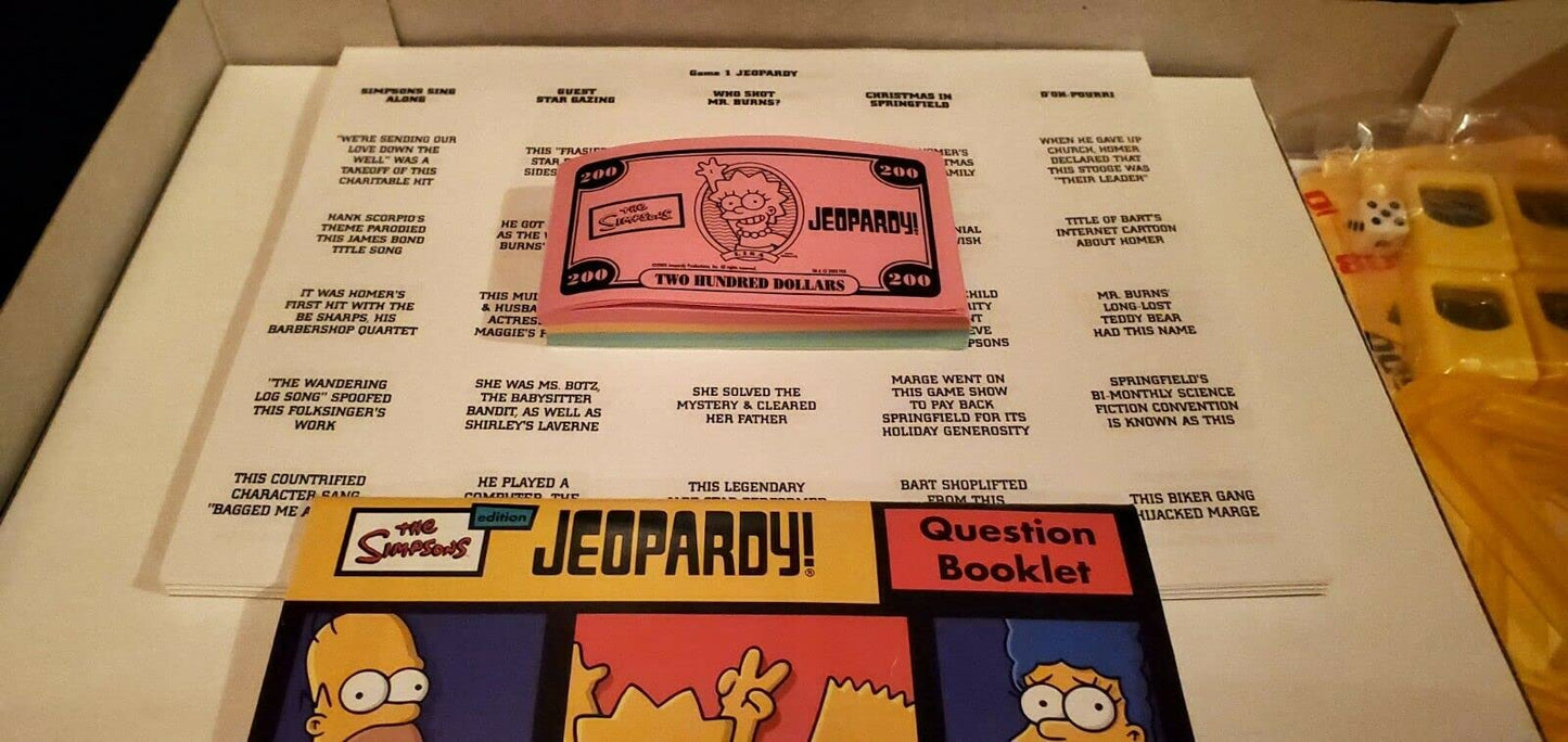 The Simpson'S Edition Jeopardy!