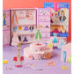 Magnetic Dress Up Paper Doll Pretend Play Game Toys,Dollhouse Magnet People Clothes Puzzles Development For 3+ Year Old Girls To