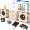 Poraxy STEM Toys for Boys Girls Age 8-13  Build Your Own Bluetooth Speaker  Science Kits for Kids 8-12  Electronic Experiment DIY Building Projects  Gifts for mature-themed Teen Boy Girl 9 10 11 13 14 15 16