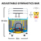 Trampoline For Kids, 5Ft Adjustable For Toddler, Indoor/Outdoor Baby Trampoline With Enclosure Net, Gifts For Boys & Girls