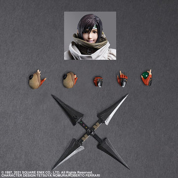 Square Enix Final Fantasy Vii Remake Intergrade Play Arts Kai Action Figure - Yuffie Kisaragi