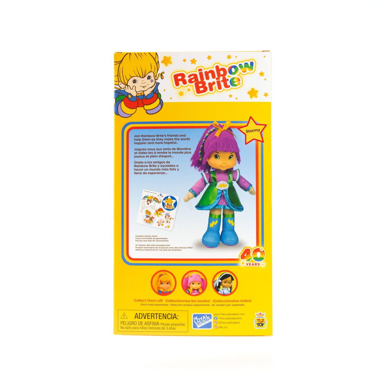 The Loyal Subjects Rainbow Brite 12-Inch Stormy Doll