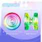 2 Pack of K2 Crystal Responsive YoYo, Plastic Yoyos for Kids Beginner, Dual Purpose Yoyos for Beginners with 12 Yoyo Strings + R