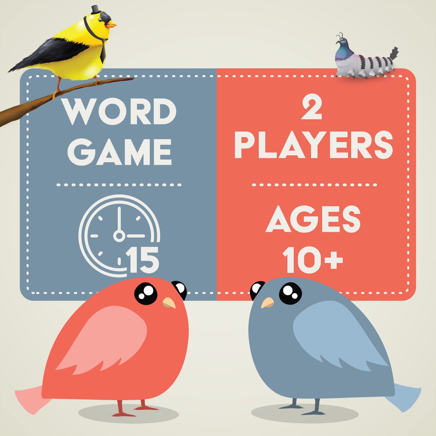 Exploding Kittens A Little Wordy Game - 2 Players, 15 Min Play - Cardstock, Multicolor, Ages 10+ - Ideal for Date Night Fun