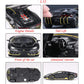 Alloy Collectible Black Lamborghini Toy Pull Back Vehicles Diecast Cars Model with Light & Sound