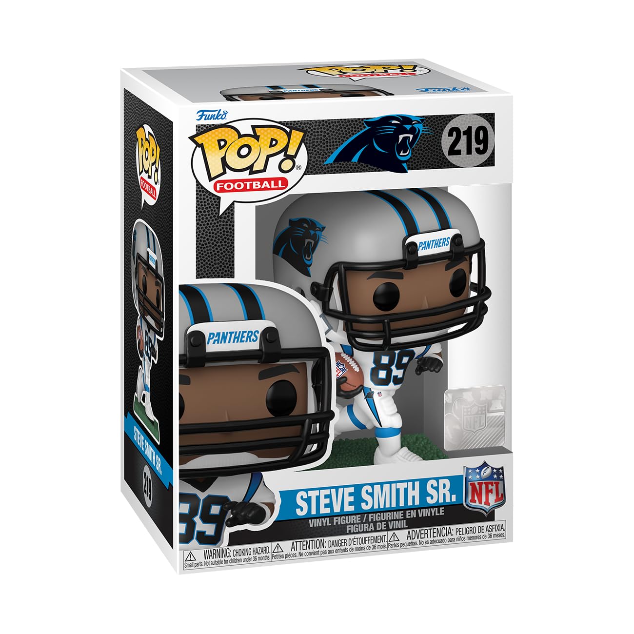 Funko Pop! Nfl: Legends - Steve Smith Sr .- (Panthers) - Collectable Vinyl Figure - Gift Idea - Official Merchandise - For Kids