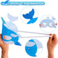 Ocean Animals Felt Masks Sea Animal Masks for Under The Ocean Themed Birthday Halloween Masks Dress Up Costume Party Supplies (3