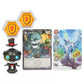 Bakugan 2021 Darkus Cosplay Magician Cubbo 2-Inch Core Collectible Figure And Trading Cards