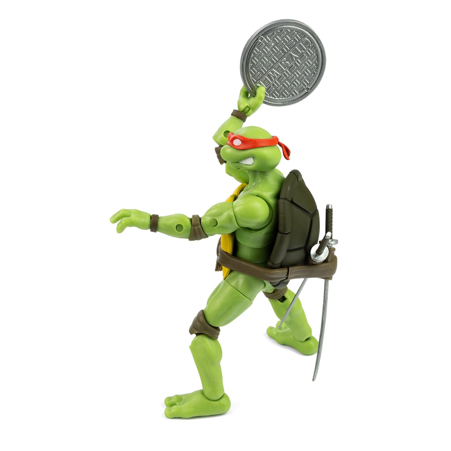 The Loyal Subjects Teenage Mutant Ninja Turtles Leonardo Comic Book & 5" Action Figure Set - Multicolored, Model: BATMNTLEOCOM01