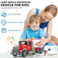 CSDCSD Rescue Fire Fighting Tanker Truck Toy - Water Spray, Lights & Sounds, Plastic, Ages 3-8, Model CSDCSD56
