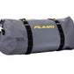 Plano Z-Series Roll-Top Waterproof Duffel with Backpack Straps, Gray with Yellow Accents, 500D PVC Fabric Fishing Dry Bag, Soft 