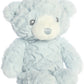 Aurora Snuggly Huggy Bear Baby Stuffed Animal - Blue 10 Inches, Polyester, Comforting Companion for Imaginative Play