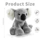 Hideekoog Koala Stuffed Animal Toys  8.5 Inch Soft and Cuddly Koala Plush Animals Toy  Cute and Realistic Stuffed Animals Gifts for Boys and Girls Soft Toy for Kids