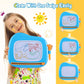 Smasiagon Magnetic Drawing Board for Toddlers, Educational Toy for Ages 1-3, Blue, Model JDCXHB01