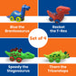 2 Packs Animals Fidget Toys, Kids Push Bubble Sensory Toy,Rainbow Lobster Fish Stress Reliever Squeeze Toys Set Educational Fidg