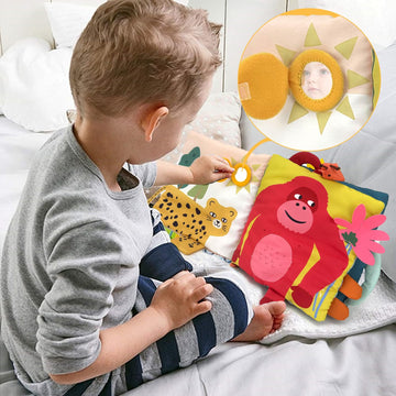 Soft Cloth Books For Baby Gift Activity Quiet Cloth Books Developmental Toys Interactive Baby Books For Toddlers Infants Kids To