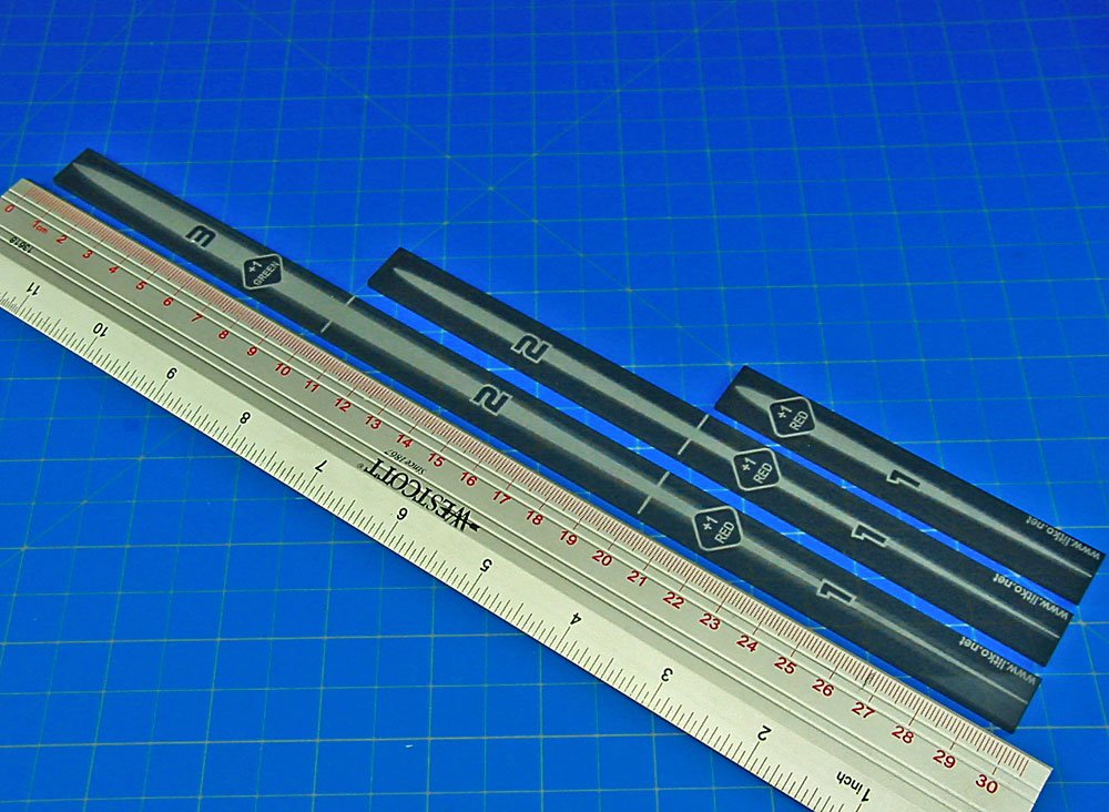 Litko Space Fighter Multi-Range Fire Gauge Set | Compatible With Star Wars: X-Wing | Set Of 3 (Translucent Grey)