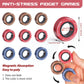 9Pcs Magnetic Rings Fidget Toys For Adults And Teen Boy, Fidget Stress Spinner Rings For Anxiety Relief,Boy Girls Gifts Easter Basket Stuffers