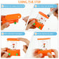 Sumind 6 Pieces Handheld Water Game Miniature Aqua With Fish Basketball Ring Toss Handheld Toys New Year Fun Gifts Travel Games For Kids & Adults(Chic Style)
