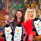Hadckja Penguin Balloons Christmas Balloons Penguin Foil Balloons For Christmas-Themed Party Birthday Party Supplies Decorations