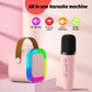 OUTUVAS Kids Karaoke Microphone Machine Toy, 4-12 Years Old Girls Christmas Birthday Gift for Girls, Karaoke Toys Gifts for Girl