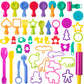 Mr. Pen- Play Dough Tools Kit, 45 Pcs, Playdough Toys, Playdough Sets for Kids, Playdough Accessories, Molds for Play Dough, Pla