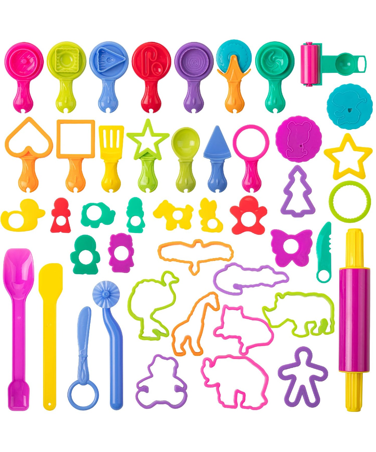 Mr. Pen- Play Dough Tools Kit, 45 Pcs, Playdough Toys, Playdough Sets for Kids, Playdough Accessories, Molds for Play Dough, Pla