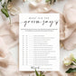 Wedding Shower Games Cards, What Did The Groom Say, Bridal Shower Games 25 Guests, Engagement Party Wedding Games For Guests, Mi