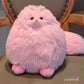 Winsterch Cute Pink Cat Stuffed Animals Plush Toy,Kids Plushies Cat Teddy Soft Toy Birthday For Girls,Stuffed Cat Plush Animals