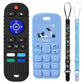 2Pcs Silicone Baby Teething Toys, Remote Control Shape Teething Toys And Phone Shape Teething Toys With 2Pcs Pacifier Clip, Bpa 