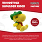 Youtooz Peanuts Woodstock Shoulder Rider 6 Plush - Collectible Plushie From Youtooz Peanuts Plush Collection