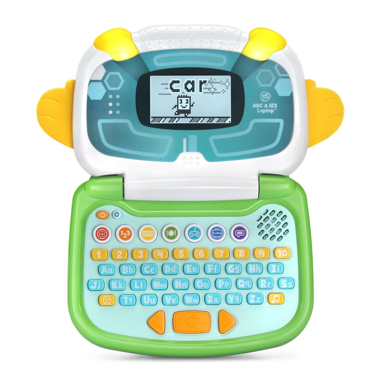 Leapfrog Abc And 123 Laptop For Preschoolers Ages 3-7 Years, Green